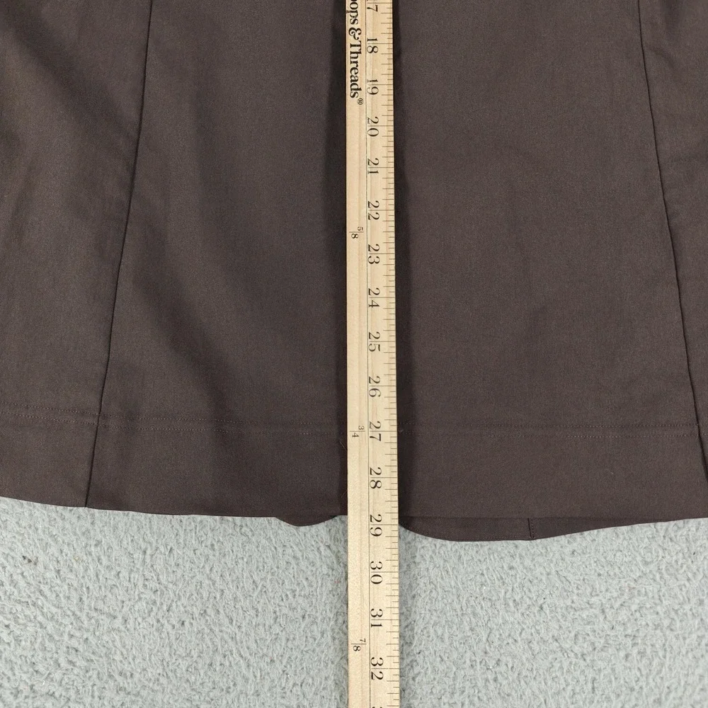 Lululemon Blazer Womens Medium Brown Relaxed-Fit Twill Business Casual Jacket - Picture 9 of 11